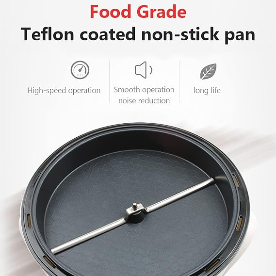 800g Electric Coffee Roaster, Automatic Coffee Bean Baker, 1200W Grain Drying Non-Stick Coating Baking Tools, for Peanut Bean Roaster