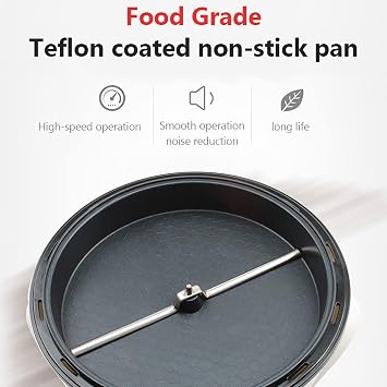 800g Electric Coffee Roaster, Automatic Coffee Bean Baker, 1200W Grain Drying Non-Stick Coating Baking Tools, for Peanut Bean Roaster