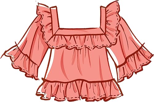 Miniatura 5 de McCall's Misses' - Kit de patrón de costura con cuello cuadrado, código M8202, tallas L-XL-2XL, multicolor