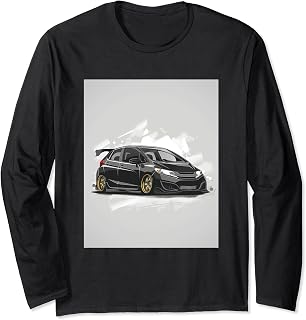 JDM Euro Car Scene GK GH GP Tuning Drift Import Long Sleeve T-Shirt