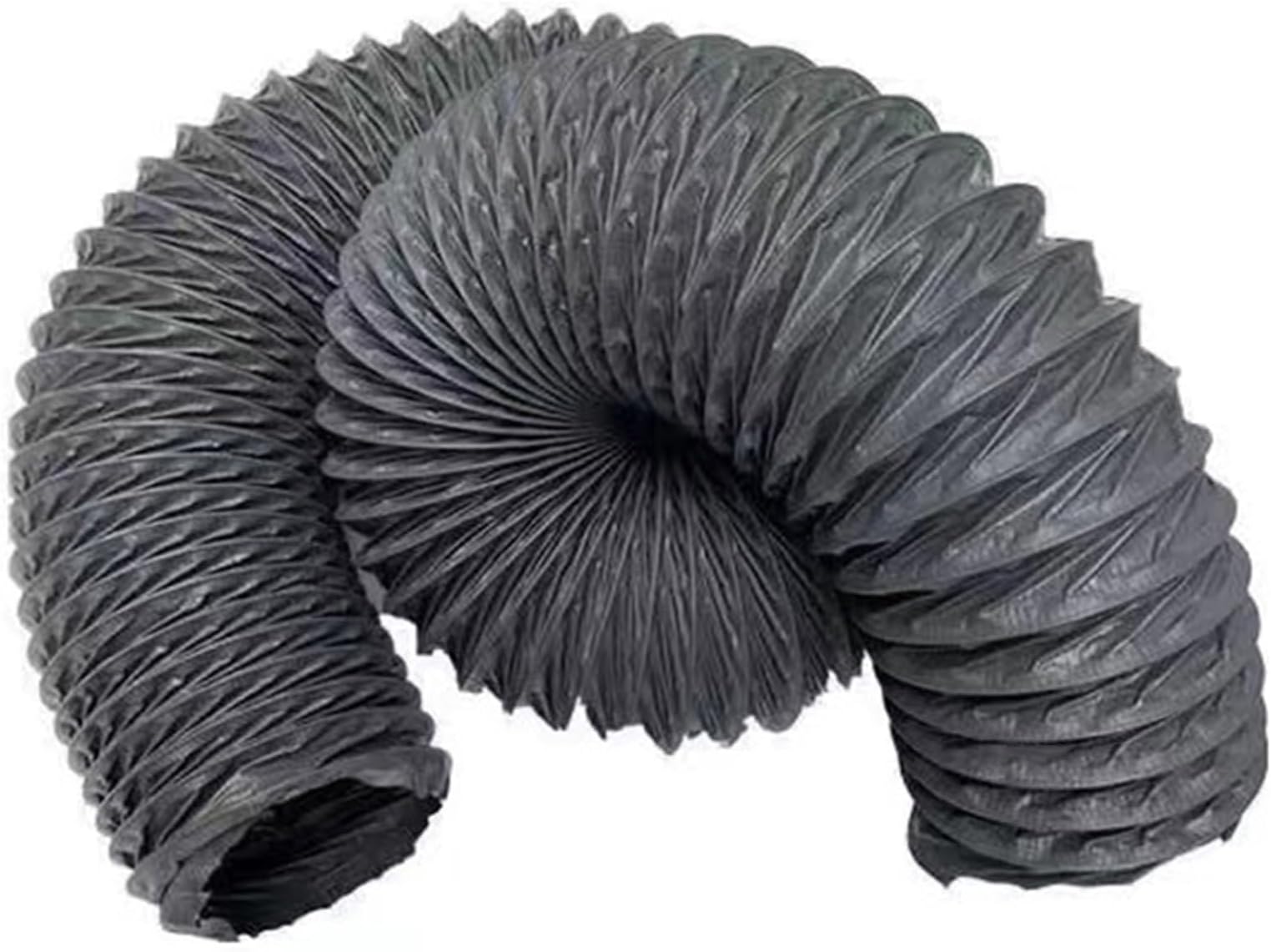 Insulated Flexible Ducting Vent Hose for Range Hoods - 16ft Attic Ventilation Tube, Ideal for Basement & Bathroom Exhaust Fans - 2" to 24" Diameter Options
