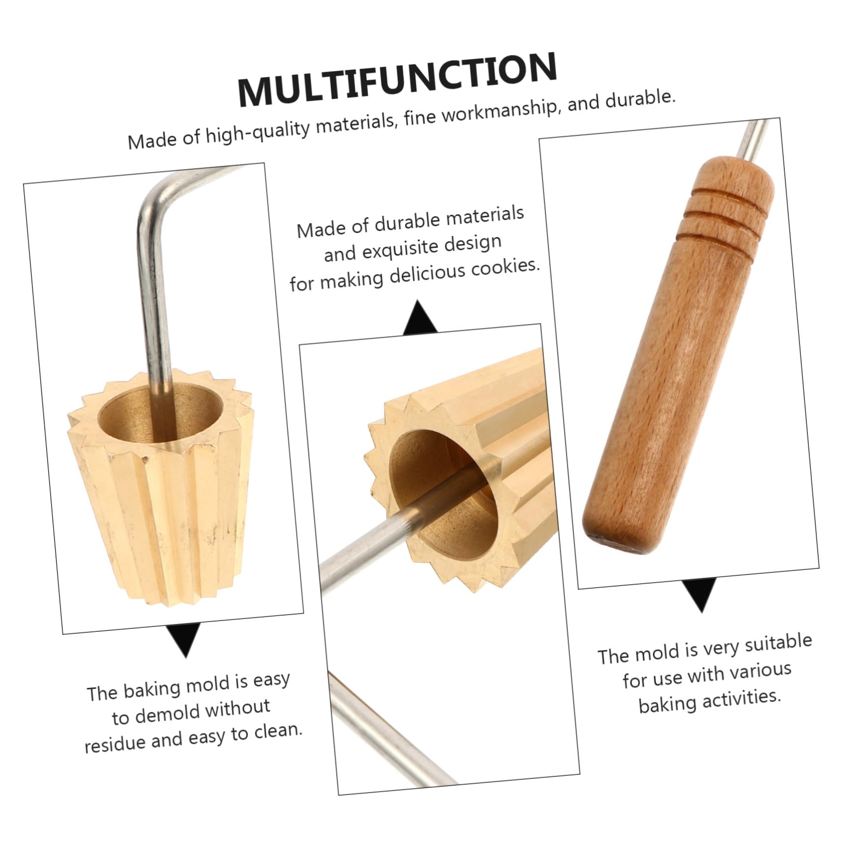 Moule à Pâtisserie DIY Mini Doré, Outil de Cuisson la Cuisine