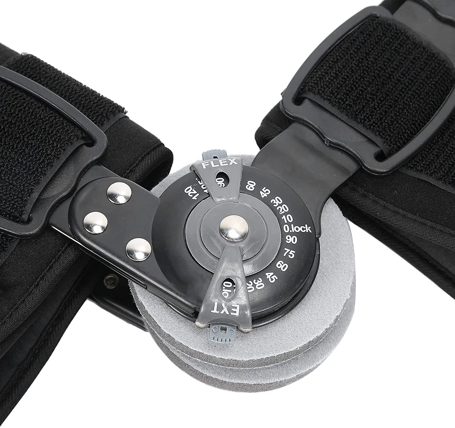 Supporto per Gomito Regolabile Tutore per Gomito Incernierato per Supporto per Lesioni al Braccio Adulto Stabilizzatore per Stecche per Frattura