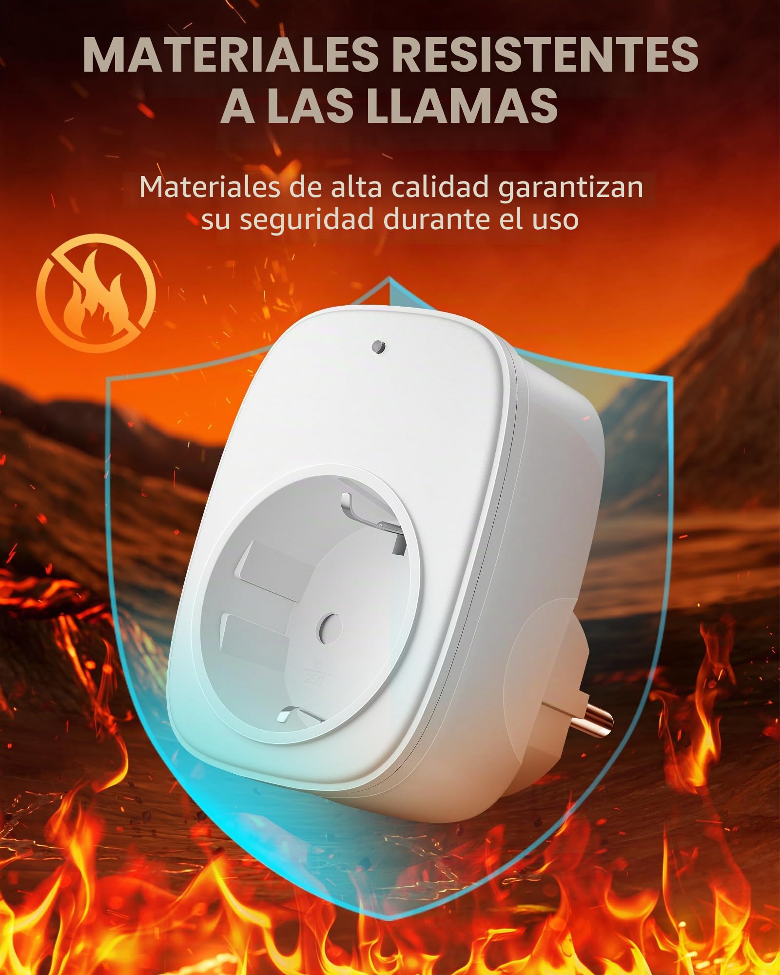 DEWENWILS Enchufes inalámbricos con mando a distancia, 16A 3680W, juego de enchufes enchufables de 2V5, interruptor inalámbrico ampliable para decoración festiva y dispositivos del hogar, alcance de
