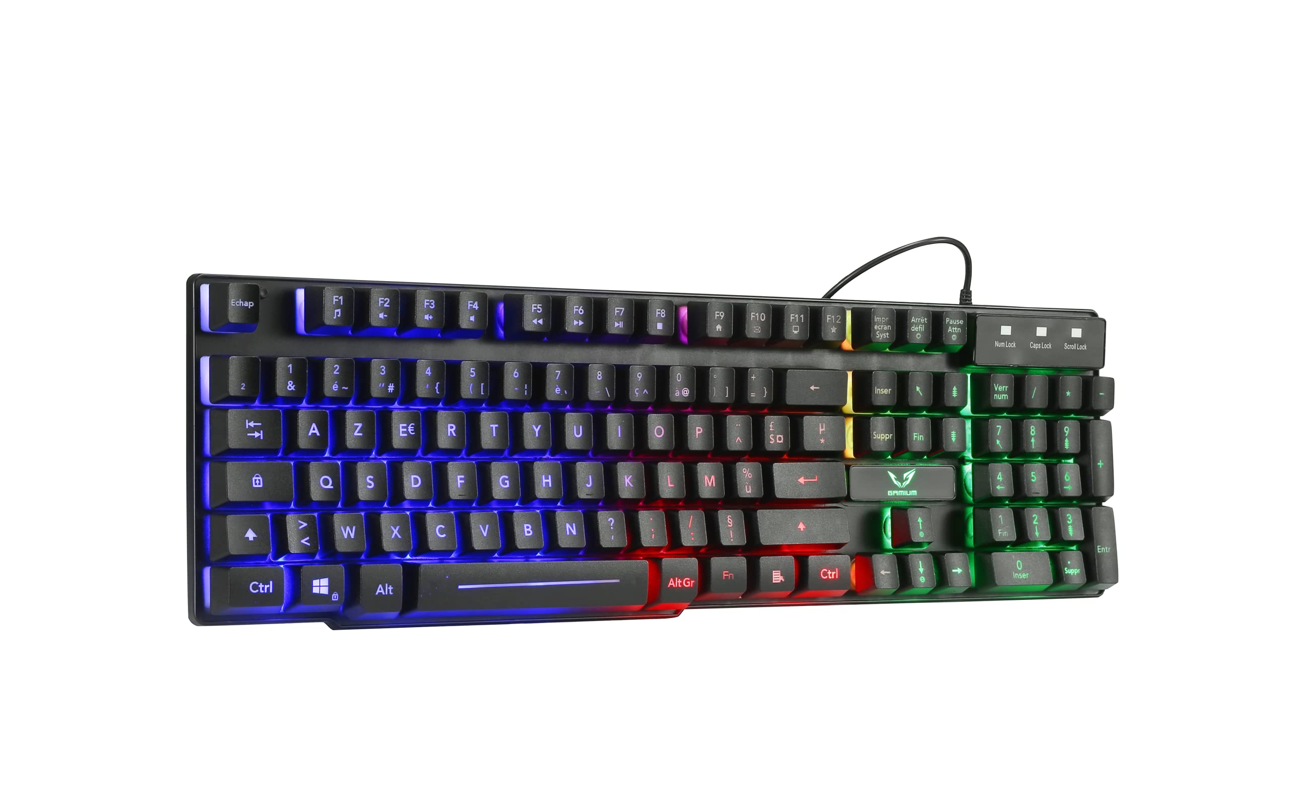 WE Gamium Bundle 4 in 1 per PC cuffie con microfono + tastiera + mouse + tappetino per mouse