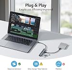 Acer USB C Hub 10Gbps with Type-C PD 100W, Ultra Slim Aluminum 5-in-1 USB-C Splitter with 4*USBC 3.2 Ports for iPhone 17/16 Series, MacBook Pro/Air, iPad, iMac, Chromebook, Galaxy S24/23, etc