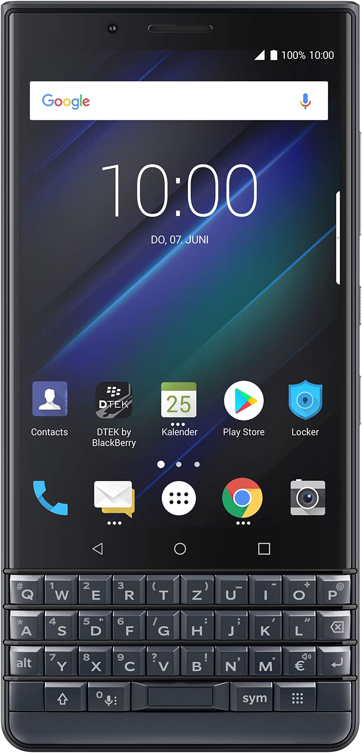 BlackBerry KEY2 LE 11.4 cm (4.5") 4 GB 64 GB Dual SIM 4G Blue 3000 mAh KEY2 LE, 11.4 cm (4.5"), 4 GB, 64 GB, 13 MP, Android 8.1, Blue
