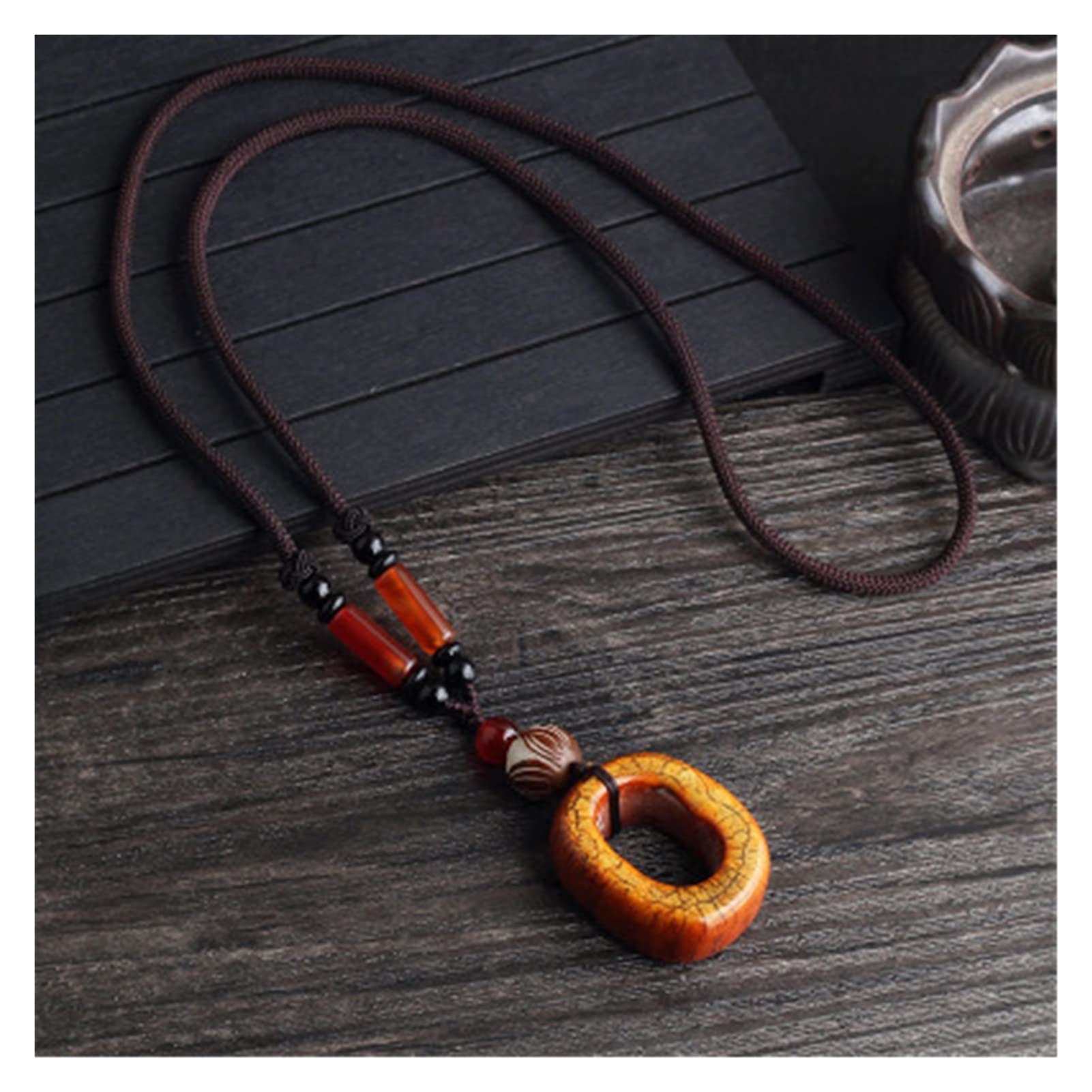 Amazon.co.jp: ネックレス オリジナル天然ラクダの骨のペンダント