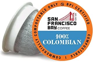 San Francisco Bay Compostable Coffee Pods - 100% Colombian (36 Ct) K Cup Compatible including Keurig 2.0, Medium Roast
