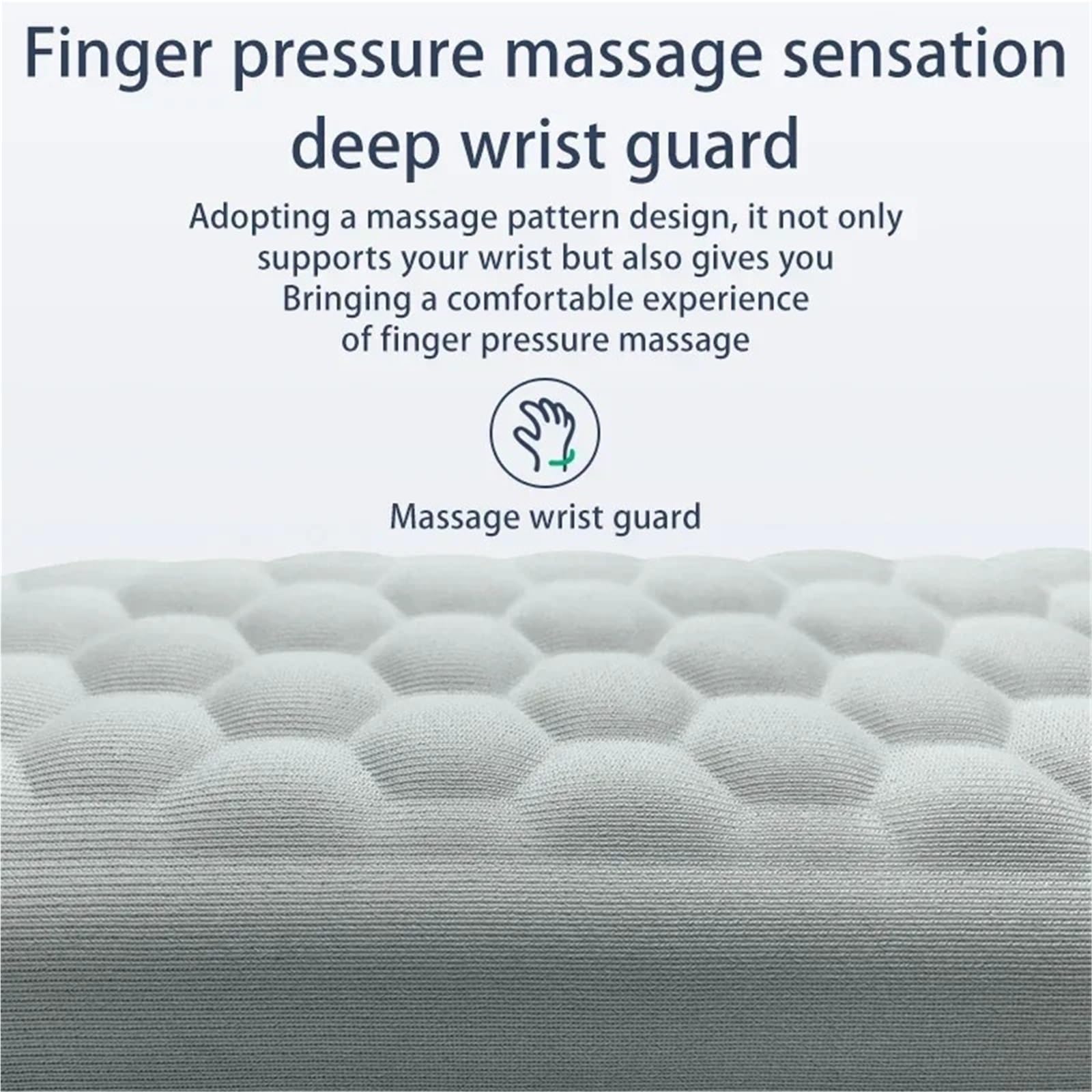 Repose-poignet pour clavier Keyboard Mouse Wrist Rest Ergonomic Office Typing Protect Relax Memory Foam Pad Computer Notebook(Gray medium small)
