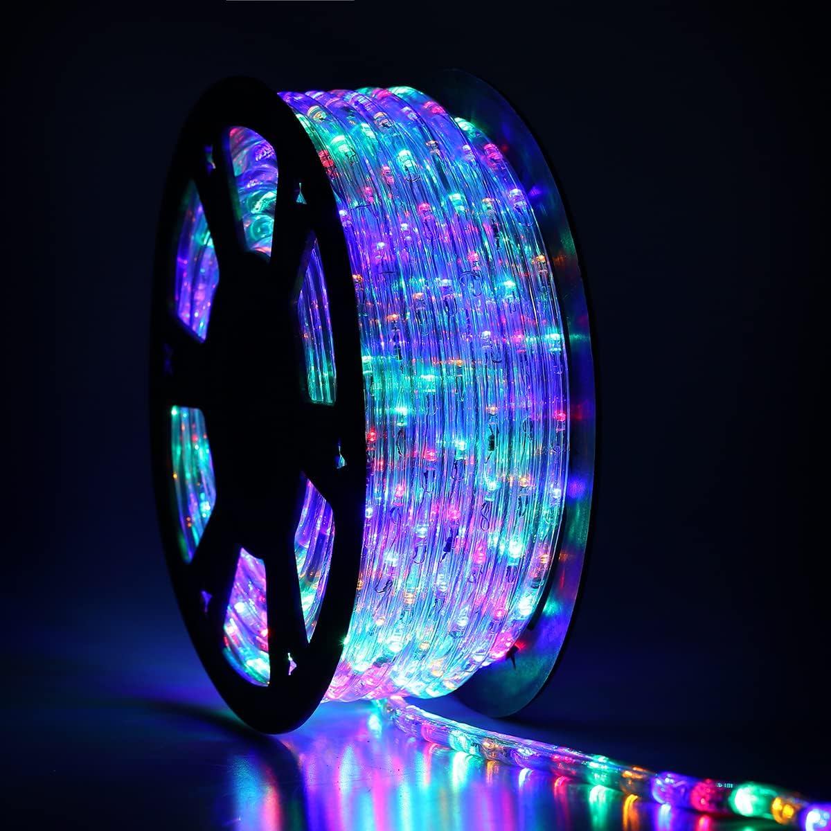 Led Rope Lights for Outside,100Ft LED Strip Lights Outdoor Waterproof Decorative Lighting for Indoor/Outdoor, Deck, Eaves, Christmas, Landscape Lighting(Multicolor)