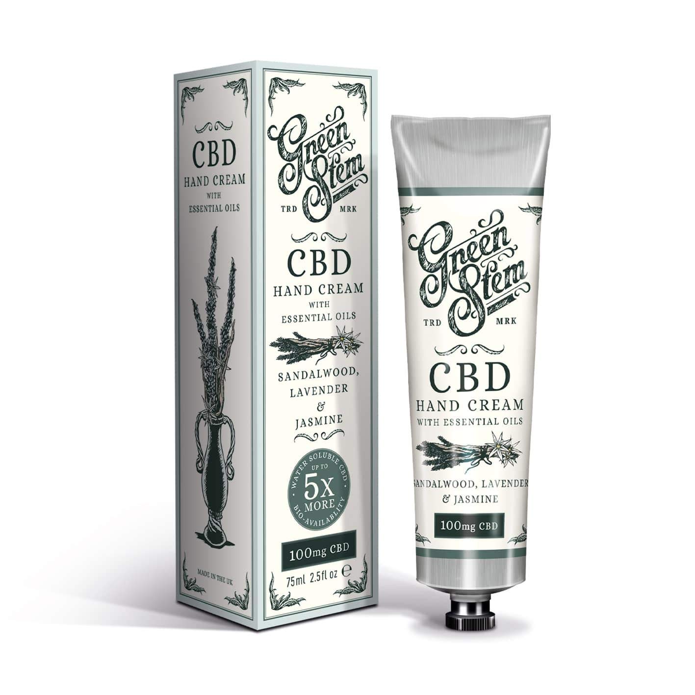 Green Stem CBD Hand Cream 100mg
