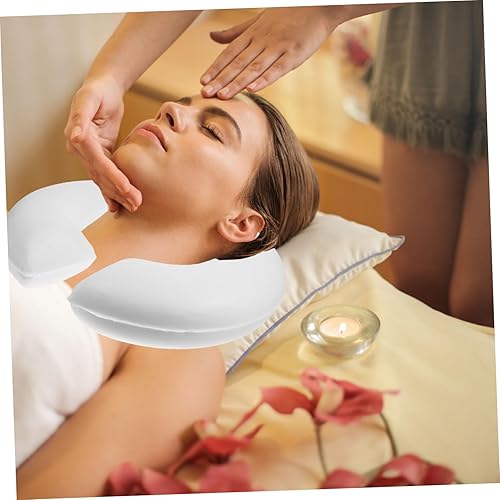 Miniatura 6 de FRCOLOR Almohada facial para mesa de masaje, almohada de cara de belleza, almohada facial suave, almohada de masaje facial, almohada de descanso de