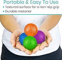 Vista 6 de Vive Bolas de Apretar para Terapia de Mano, Ejercicio, Artritis (con Aplicación de Video de Rehabilitación) - Fortalecedor de Agarre, Equipo