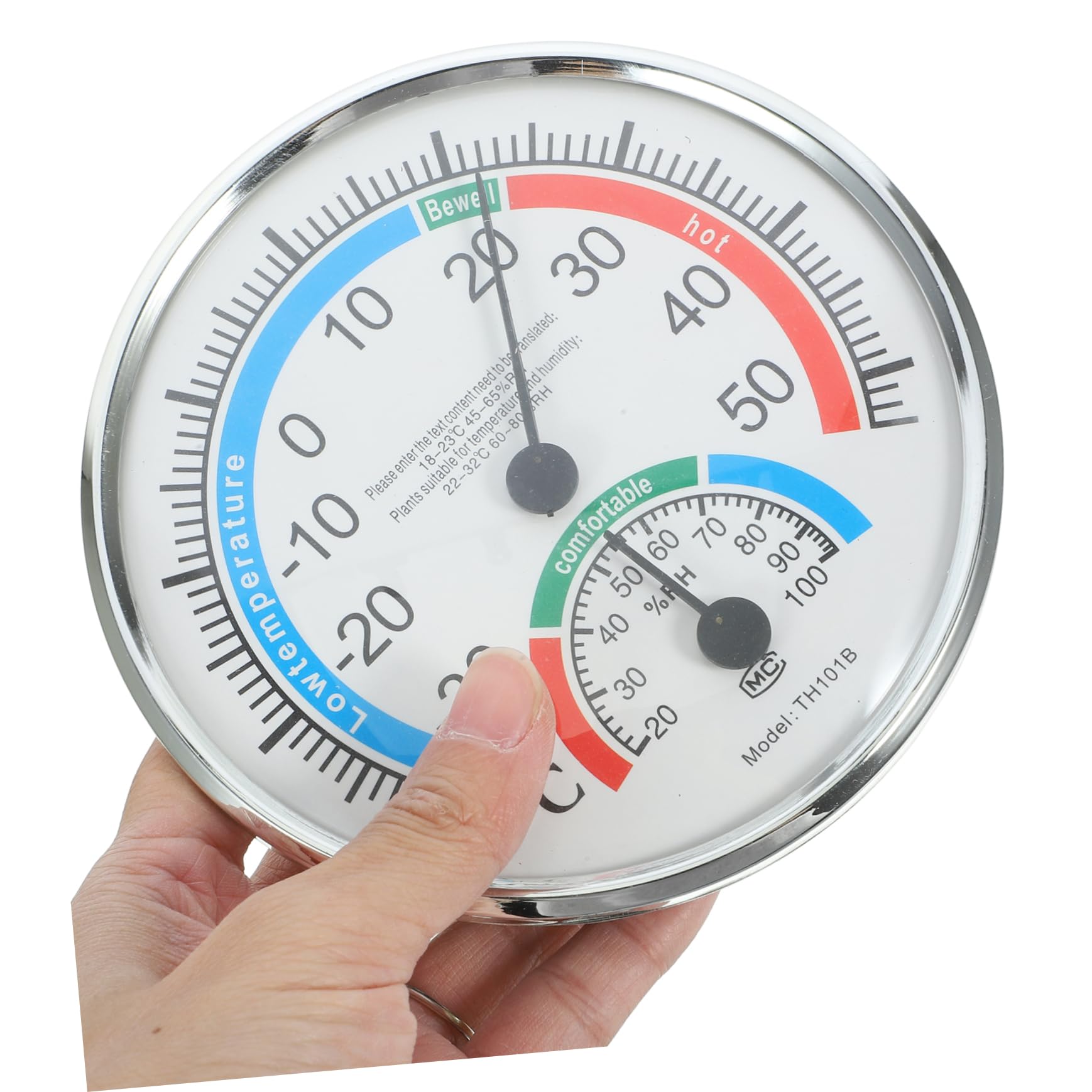 UPKOCH 4 Piezas Termómetro Higrómetro Medición de Temperatura y Sensor Digital Interior y Exterior para Oficinas y Almacenes