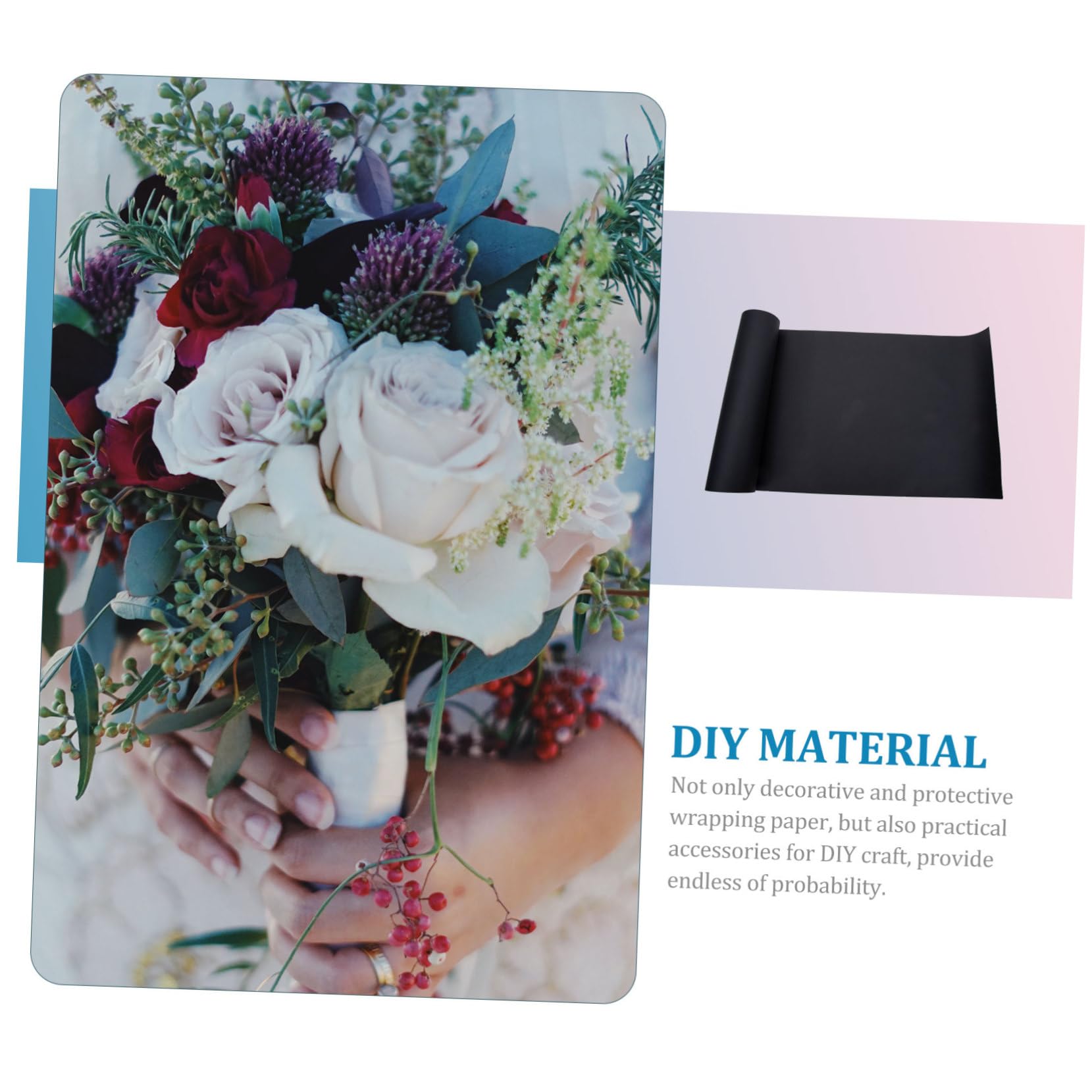 Gadpiparty 1 Roll Paper Roll Wrapping Paper Perfect for Birthday Parties Wedding Baby Shower Diy Crafts Decorative Projects