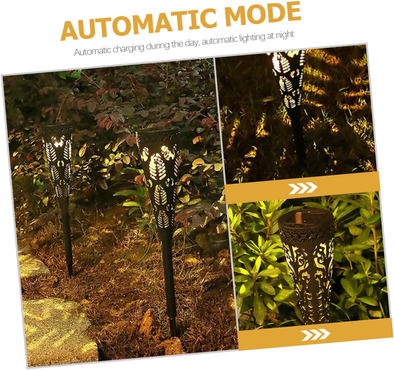 Hong Kong Outdoor Light With Motion Sensor, Floor Lamp In Antique