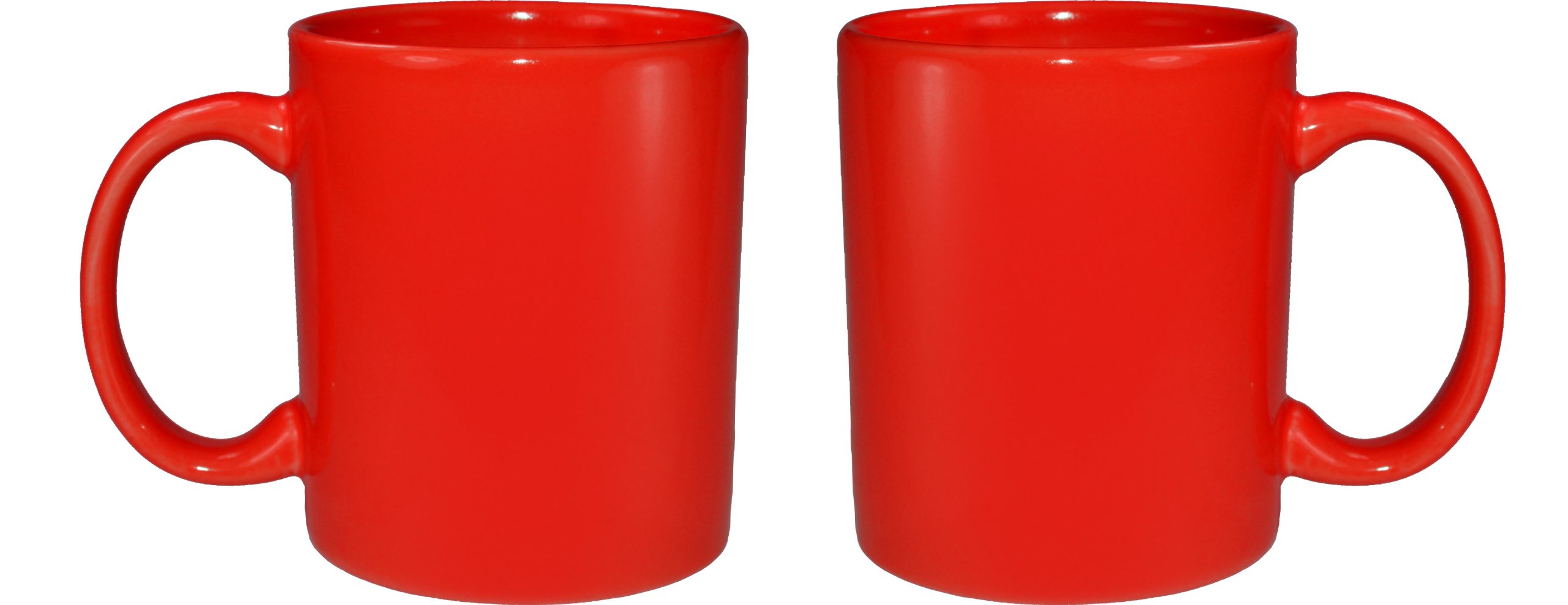 Amazon.com: Funny Guy Mugs Plain Red Ceramic Coffee Mug, Red, 11-Ounce :  Home & Kitchen
