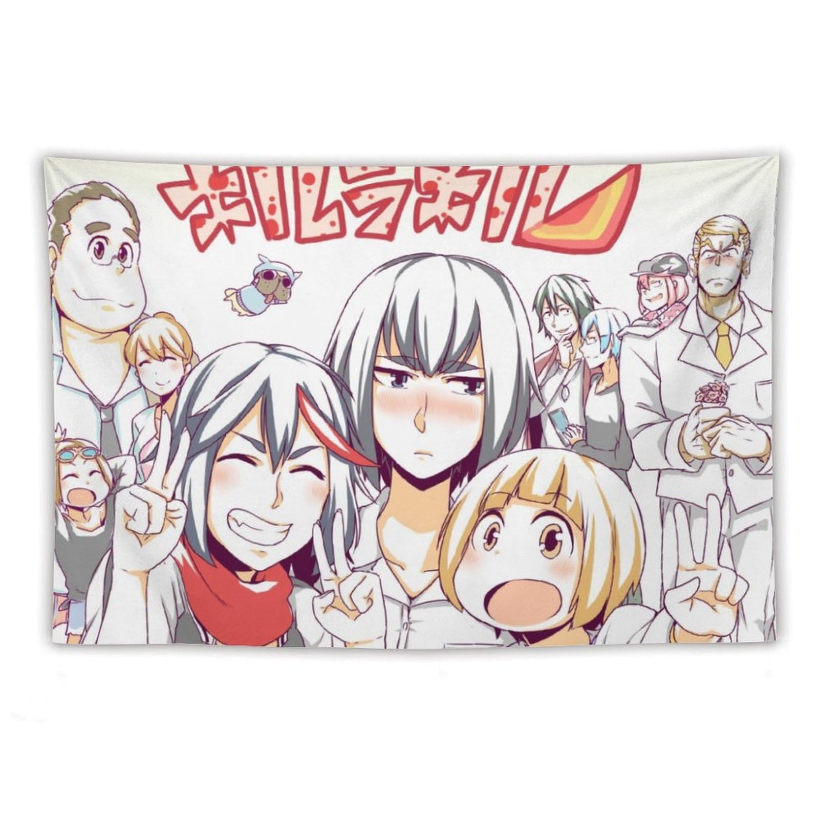 Amazon.co.jp: タペストリー キルラキル 纏流子 満艦飾マコ 満艦飾薔薇