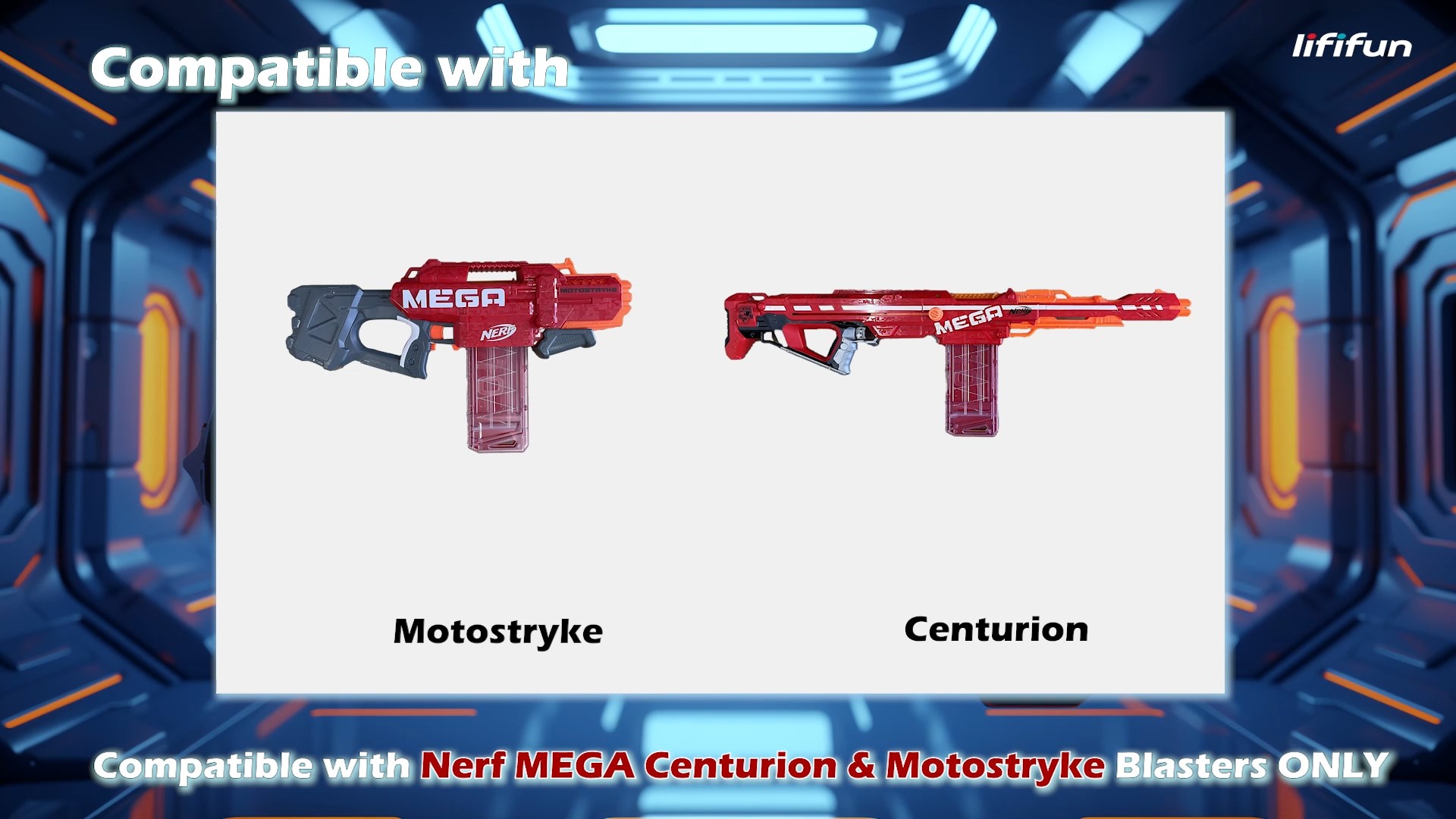 ナーフ メガ センチュリオン ＋ 追加マガジン ＆ スコープ セット Amazon.com: lififun Magazine Clips, 2 Pack 10-Dart Quick Reload