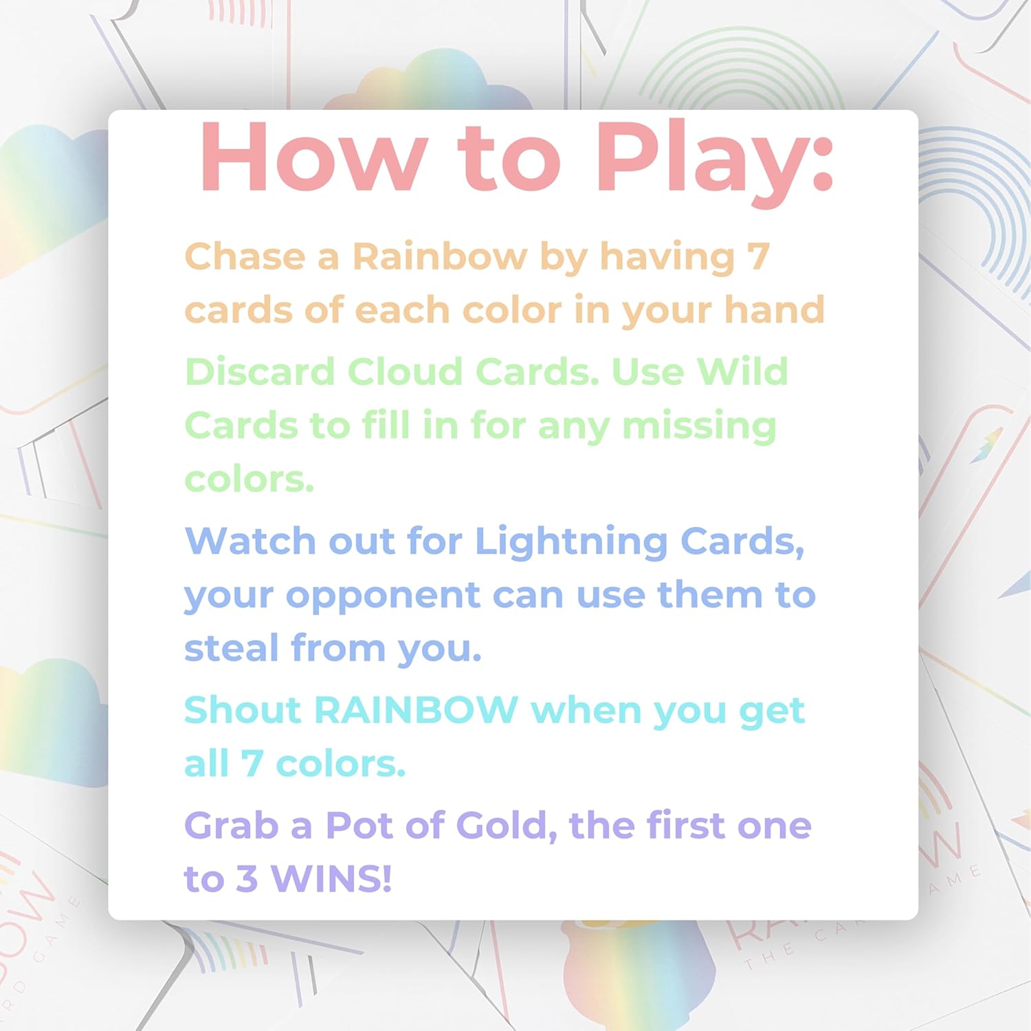 Amazingly Fun and Easy to Learn Card Game 2-6 Players