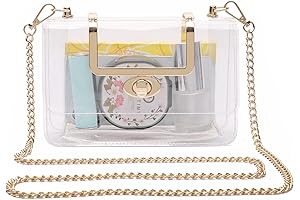 MOETYANG Transparent Clutch Bag: The Crystal-Clear Staple