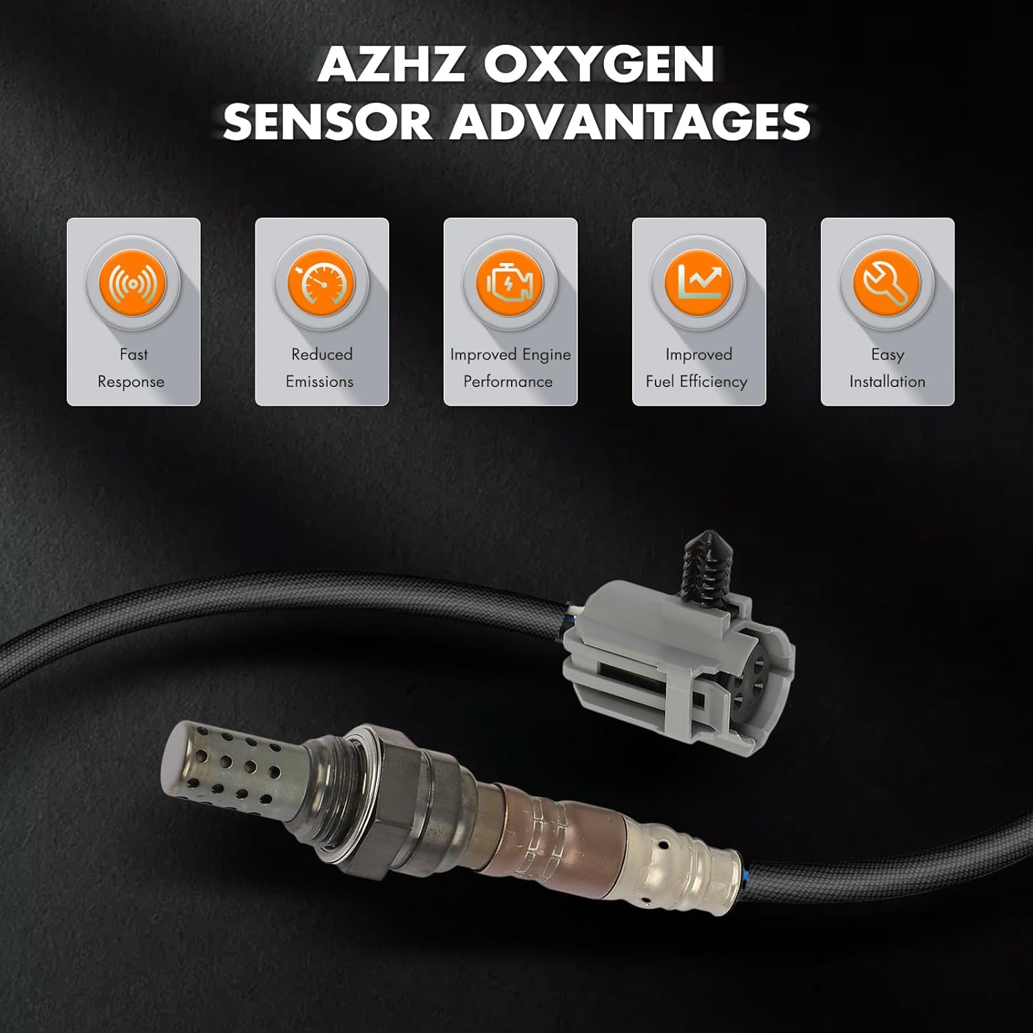 O2 Oxygen Sensor for Chrysler PT Cruiser Voyager, for Dodge B1500 B2500 B3500 Caravan Dakota Durango Grand Caravan Ram 1500 2500 3500, for Jeep Grand Cherokee Wrangler, for Plymouth Grand Voyager