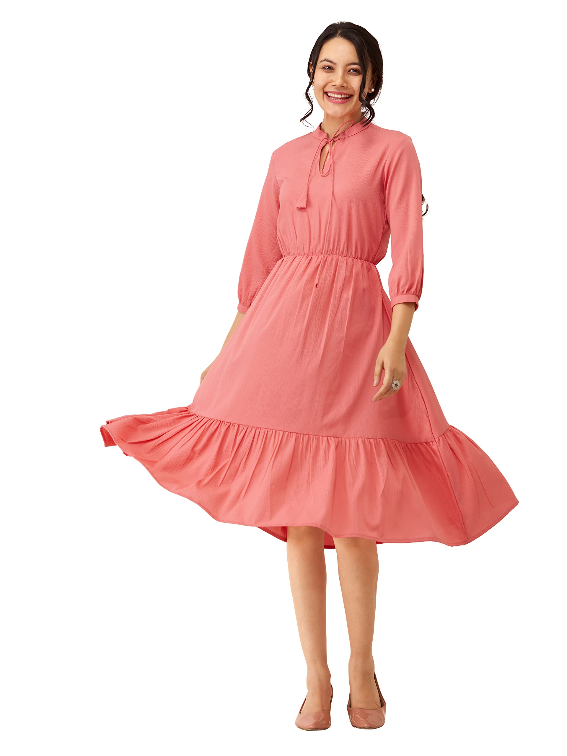 AASKWomen Fit and Flare Dress