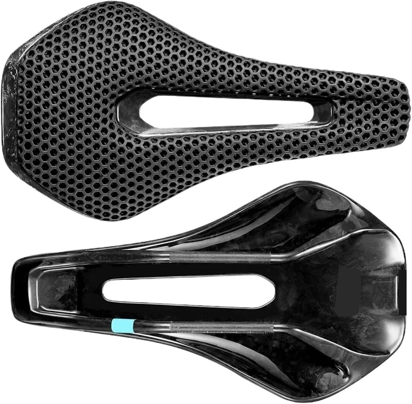 3D Printed Full Carbon Bike Saddle, 135/145/155mm Widths, Comfortable Cushion for MTB Gravel & Road Bikes/13