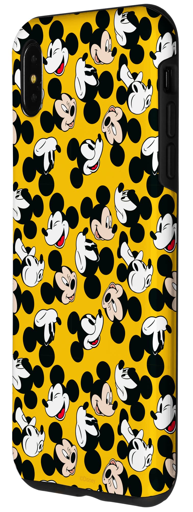 Custodia per iPhone XS Max Disney Topolino Giallo