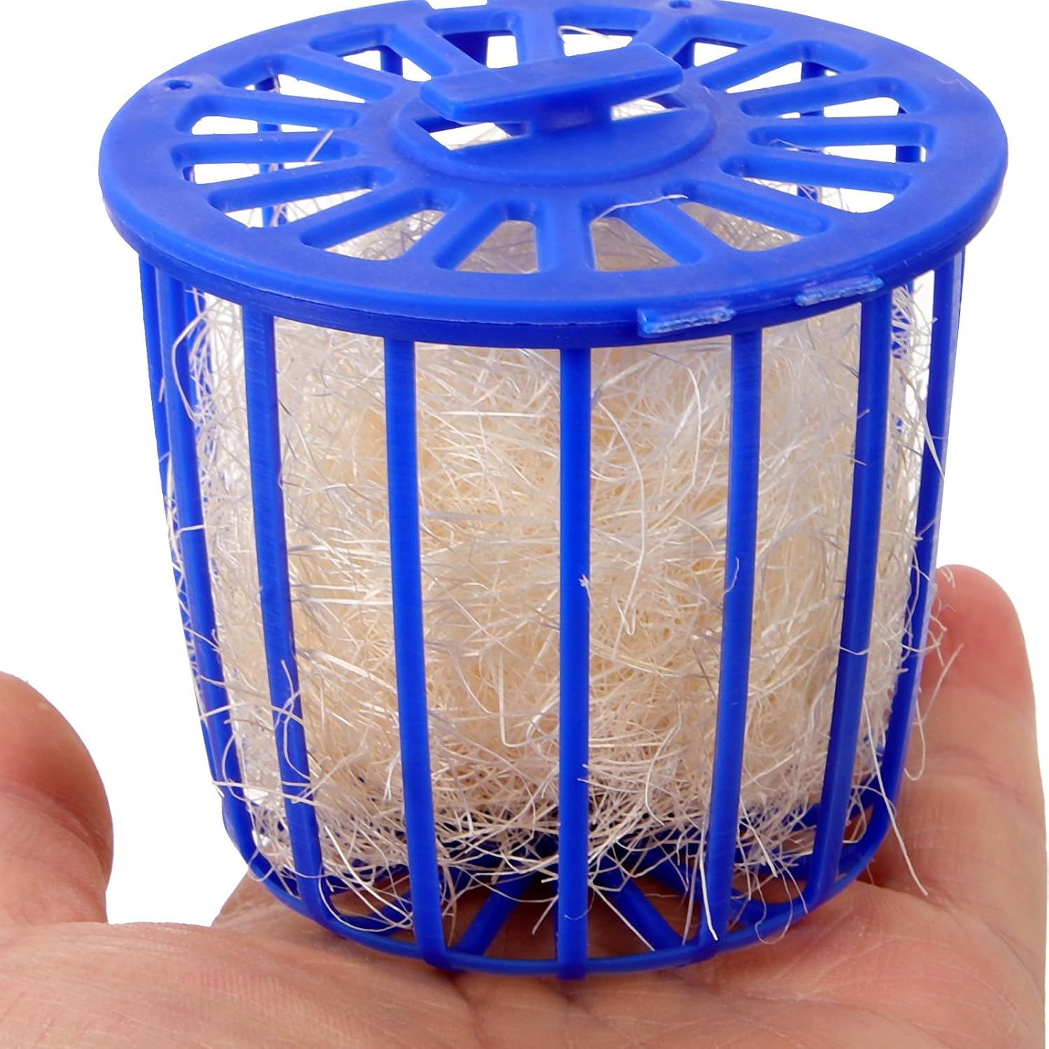 BESTonZON Bird S Nest for Cages 2.91X2.91X2.75In Hanging Pigeon Nest Bowl Breathable Washable Relaxing Nesting Toy for Small Birds Parakeets Finches