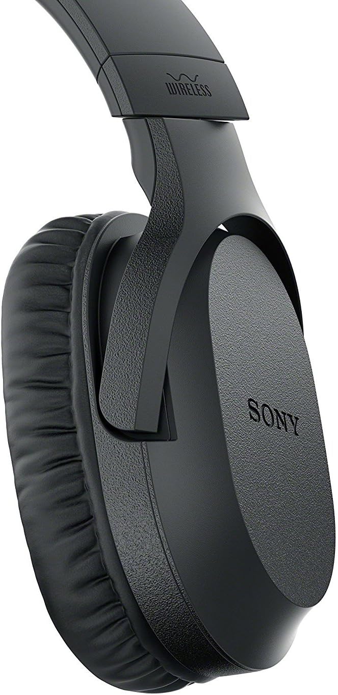 Sony MDRRF995RK Wireless RF (Radio Frequency) Headphone with Transmitter Base Station + Stereo Connecting Cable + AC adaptor + HeroFiber Ultra Gentle Cleaning Cloth