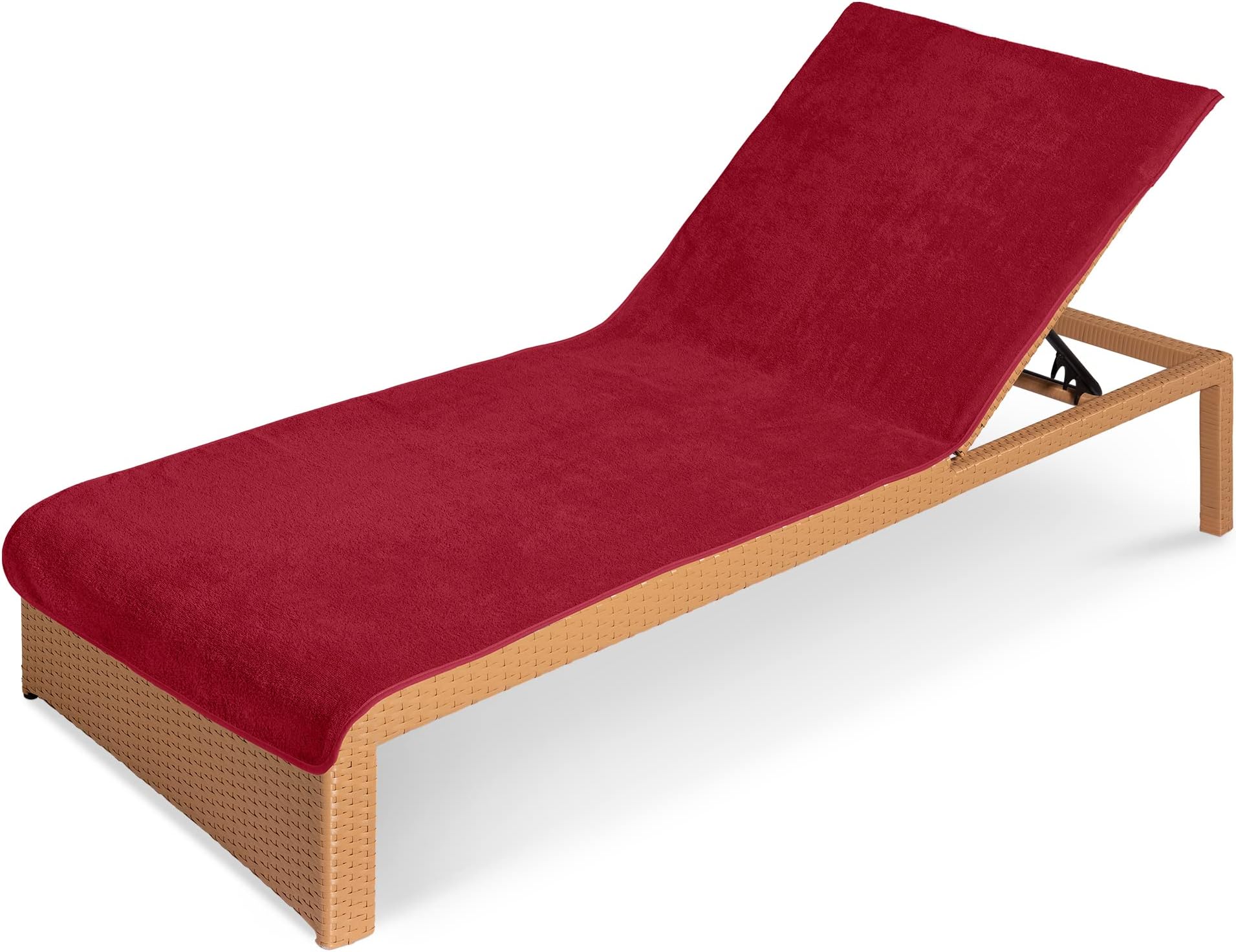 JEMIDI Sun Lounger Towel - Soft Terry Cloth Cover for Sunbed Beach Loungers Sunbathing - Beach and Holiday Accessory - 75cm x 200cm