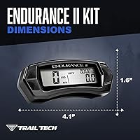 Vista 5 de Trail Tech Kit de velocímetro digital Endurance II 202-118