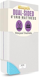 Sleepah Cooling Memory Foam Crib Mattress