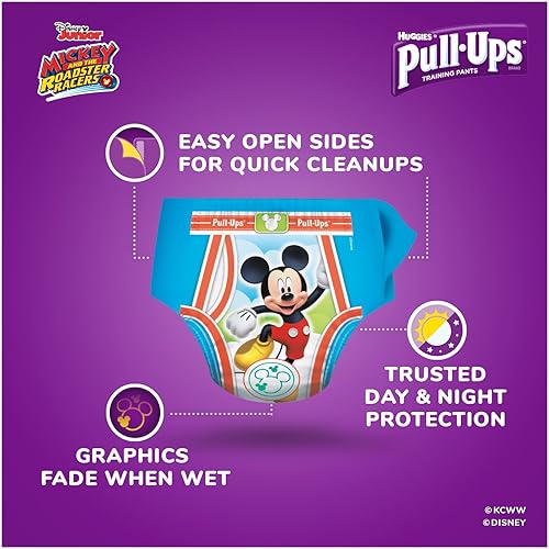 Miniatura 3 de Pull-Ups - Pañales de entrenamiento tipo bombacha con diseños de aprendizaje para ir al baño para niños