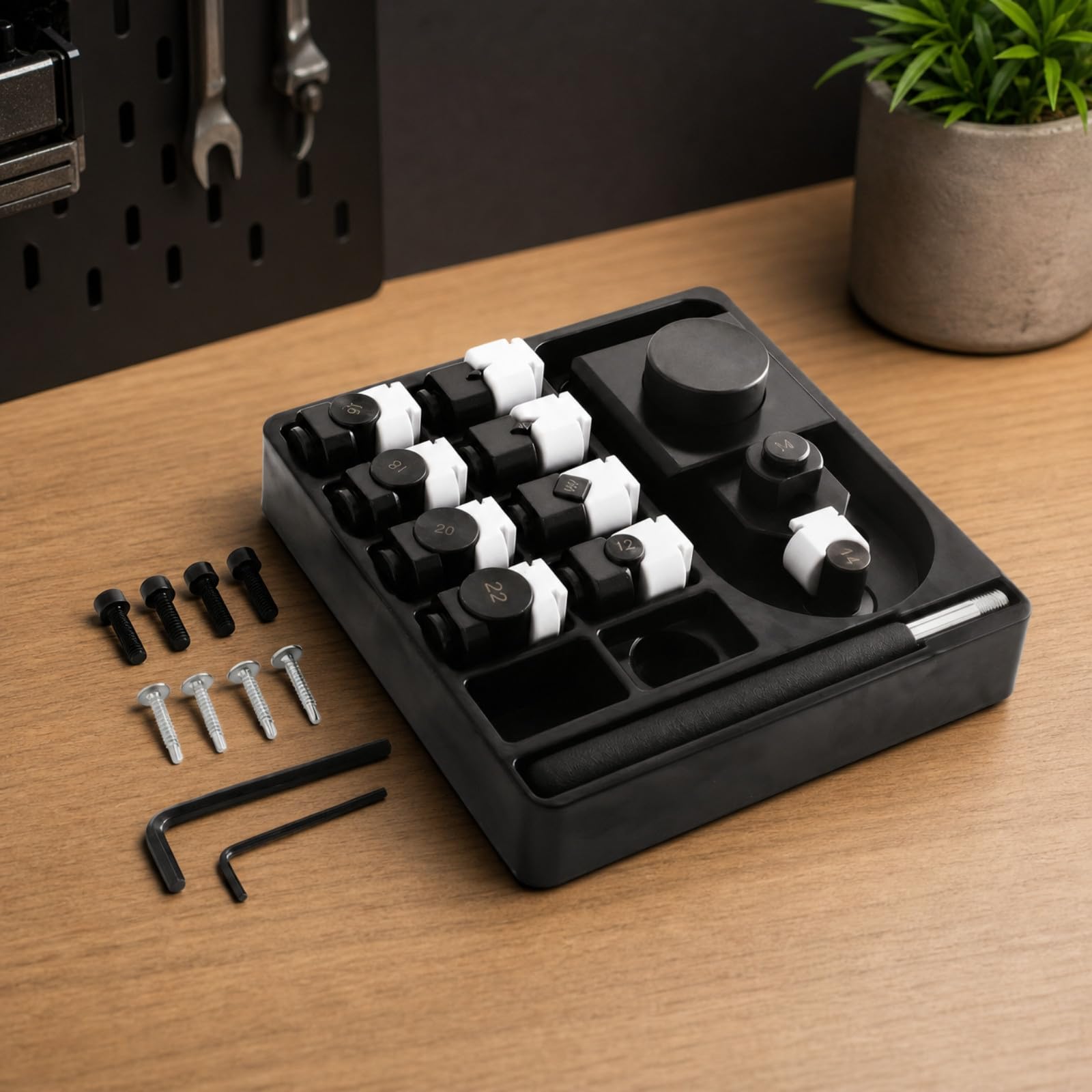 Máquina Dobladora Anillos Resistente | Compacto, Joyería, Herramienta, para Proyectos DIY, Joyeros,