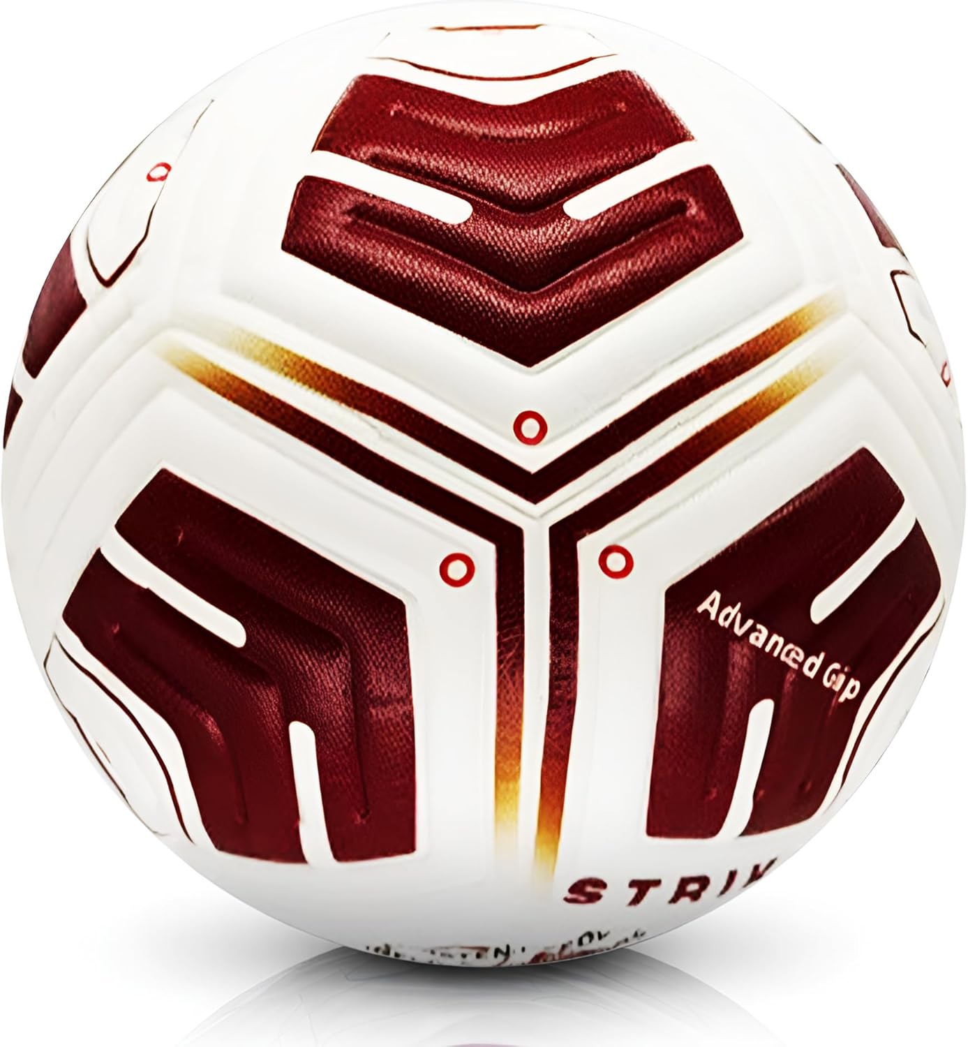 STRIKA Premium Soccer Ball Size 5 & 4 – Durable Hybrid Bonded Training Ball for Adults & Kids – Water-Resistant, Long Air Retention – Indoor/Outdoor Play