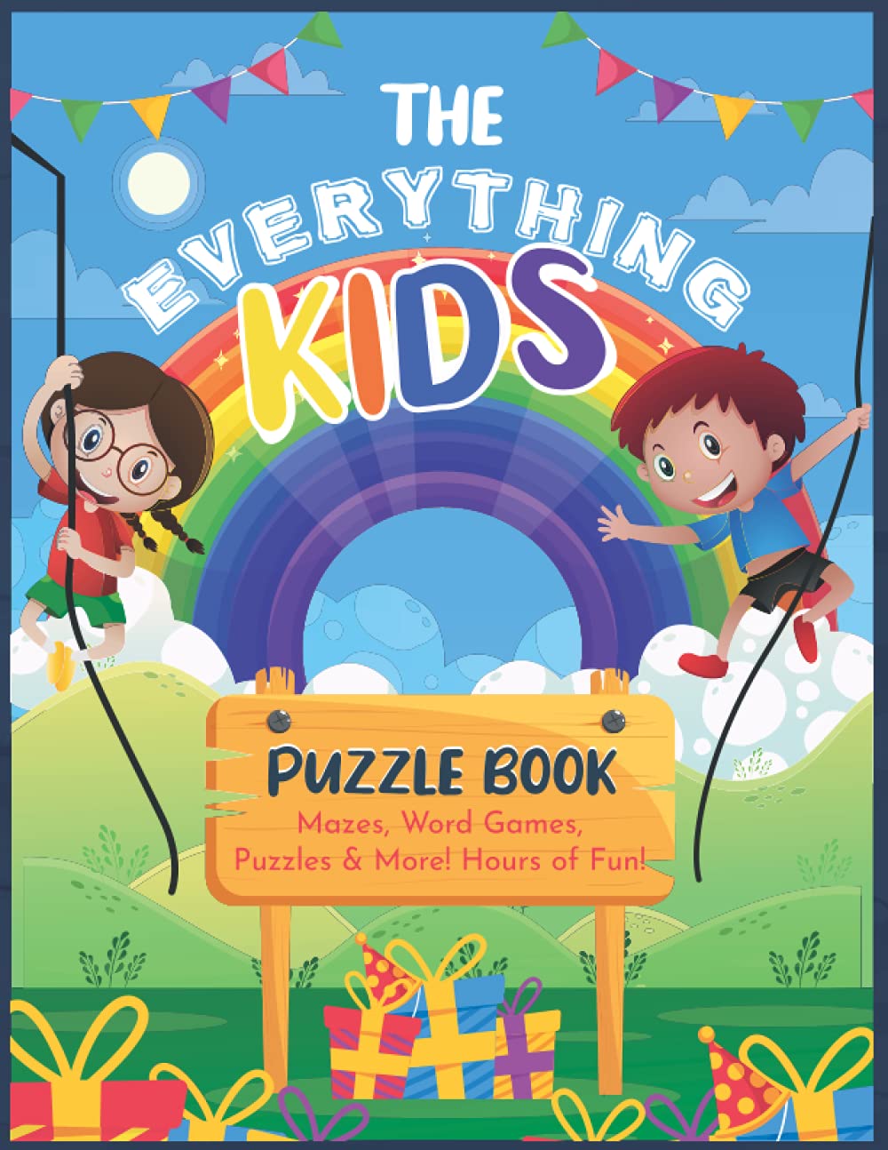 The Everything Kids' Puzzle Book Activity Book for Kids Ages 4-8, 9-12: Word Games, Coloring, Mandala, Mazes, Dot to Dot, Puzzles and More! Hours of Fun! (Easy Word Learning Activities for Kids)
