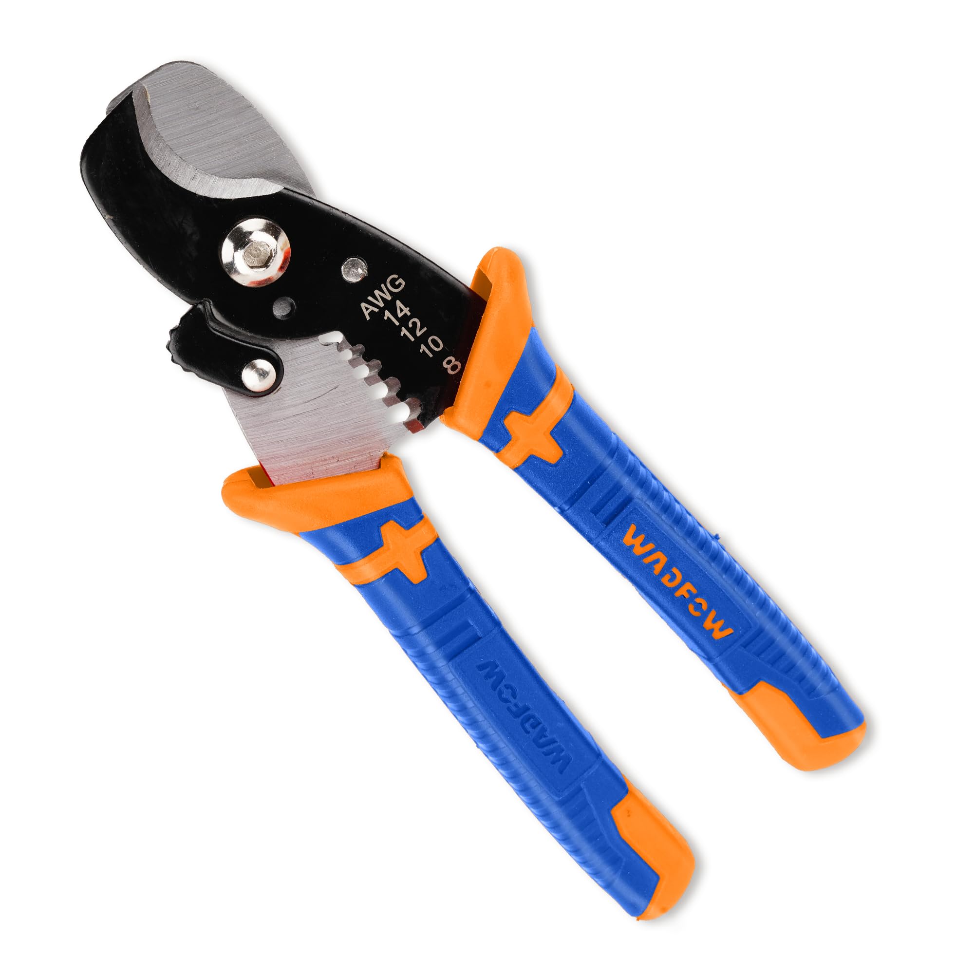 WADFOW Wire Stripper and Cutter, 7" (180 mm) Cable stripper, Easy to Strip 4 kinds of Wire Size, Multifunction Stripping and Cutting Plier, Antirust, Sharp Blade, Smooth Cut (B0D5CVRQKG) Amazon Price History, Amazon Price Tracker