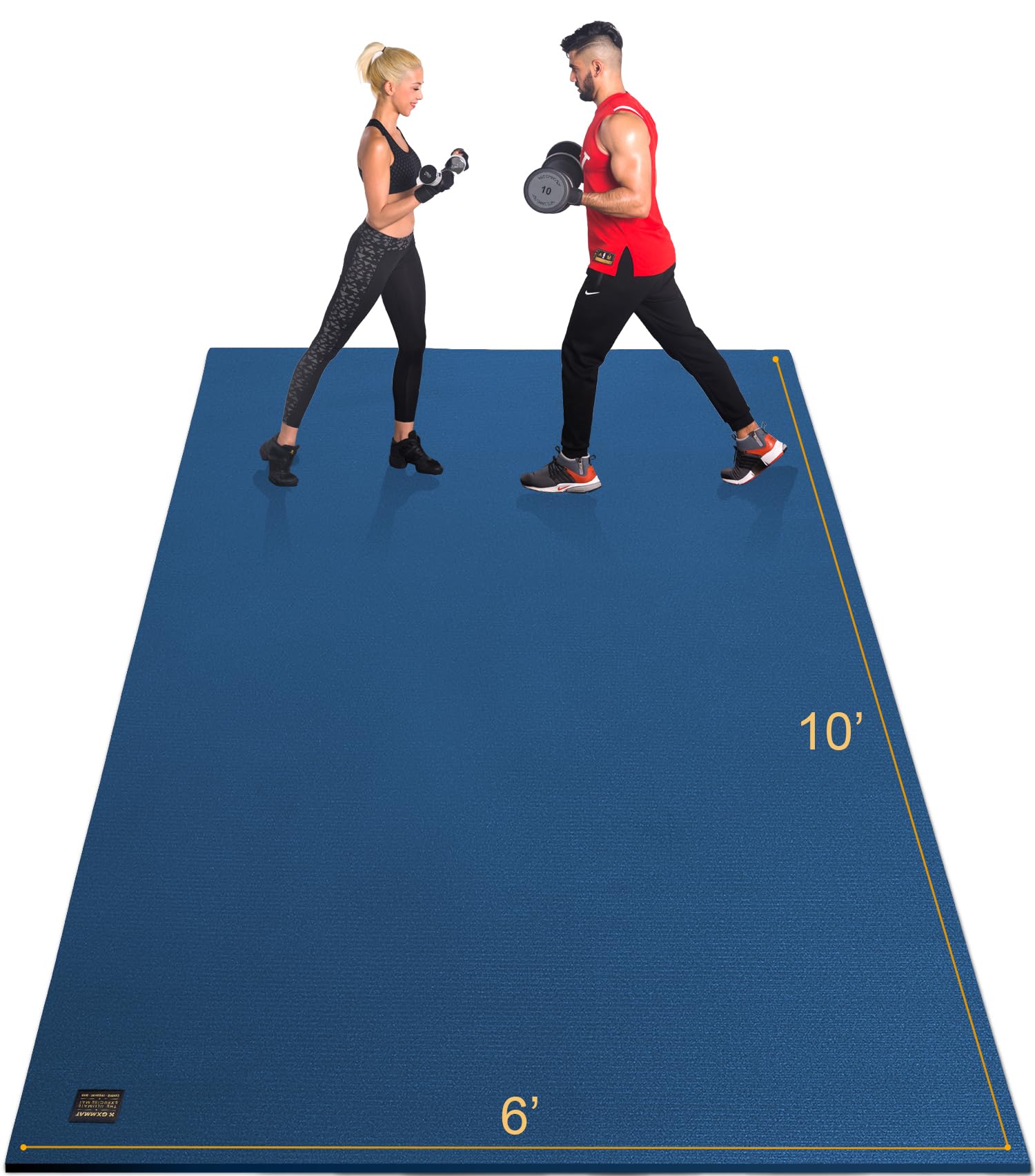 Extra Large Exercise Mat - Non-Slip & Durable -20 Extra Large Exercise Mat - Non-Slip & Durable -20