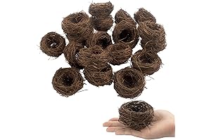 18 Pcs 3' Mini Artificial Bird Nests