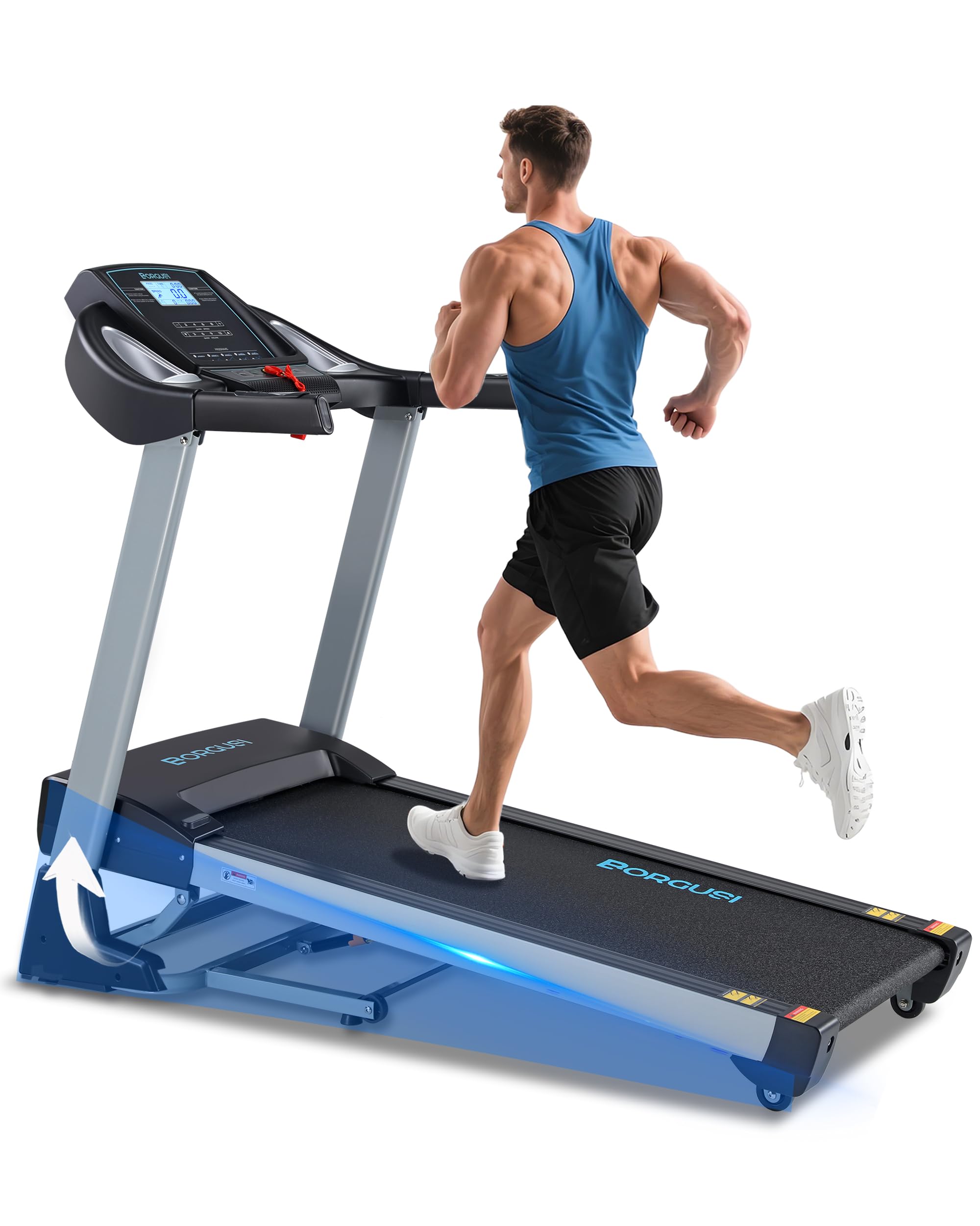 BORGUSI 3.5 HP Treadmill