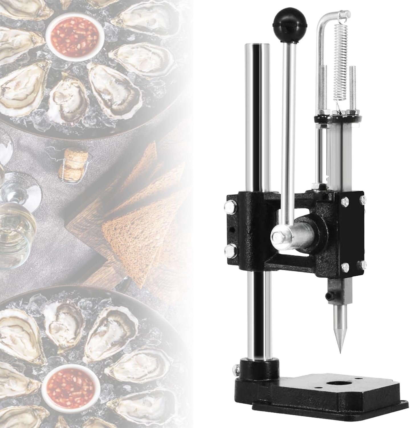 Oyster Shucker Set Clam Oyster Shucker Seafood Tools Bottom Fixed Design