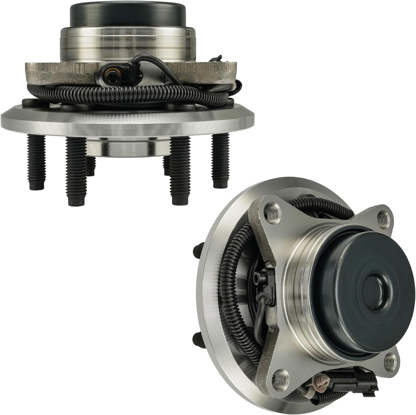 KAX 515143 Pair Front Wheel Bearing Replacement for Ford F-150 2011-2014, Ford Expedition 2011-2014, Lincoln Navigator 2011-2014, W/ABS 6 Lugs