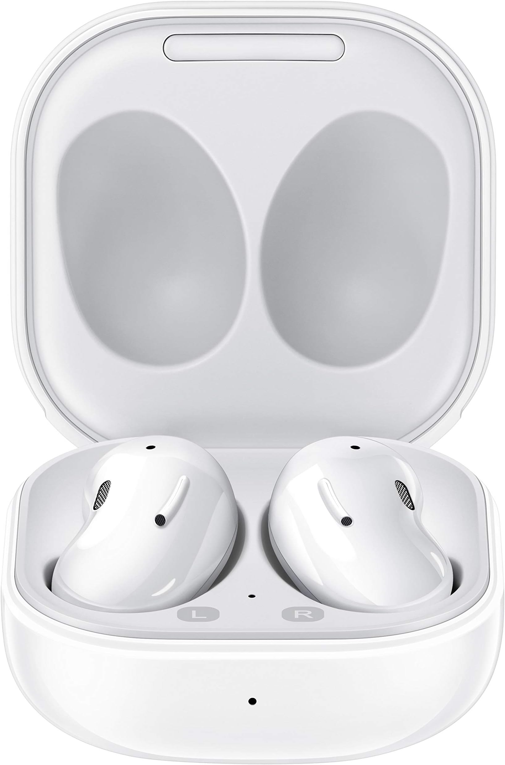 SAMSUNG Galaxy Buds-Live Active Noise-Cancelling Wireless Bluetooth 5.0 Earbuds (Mystic White)