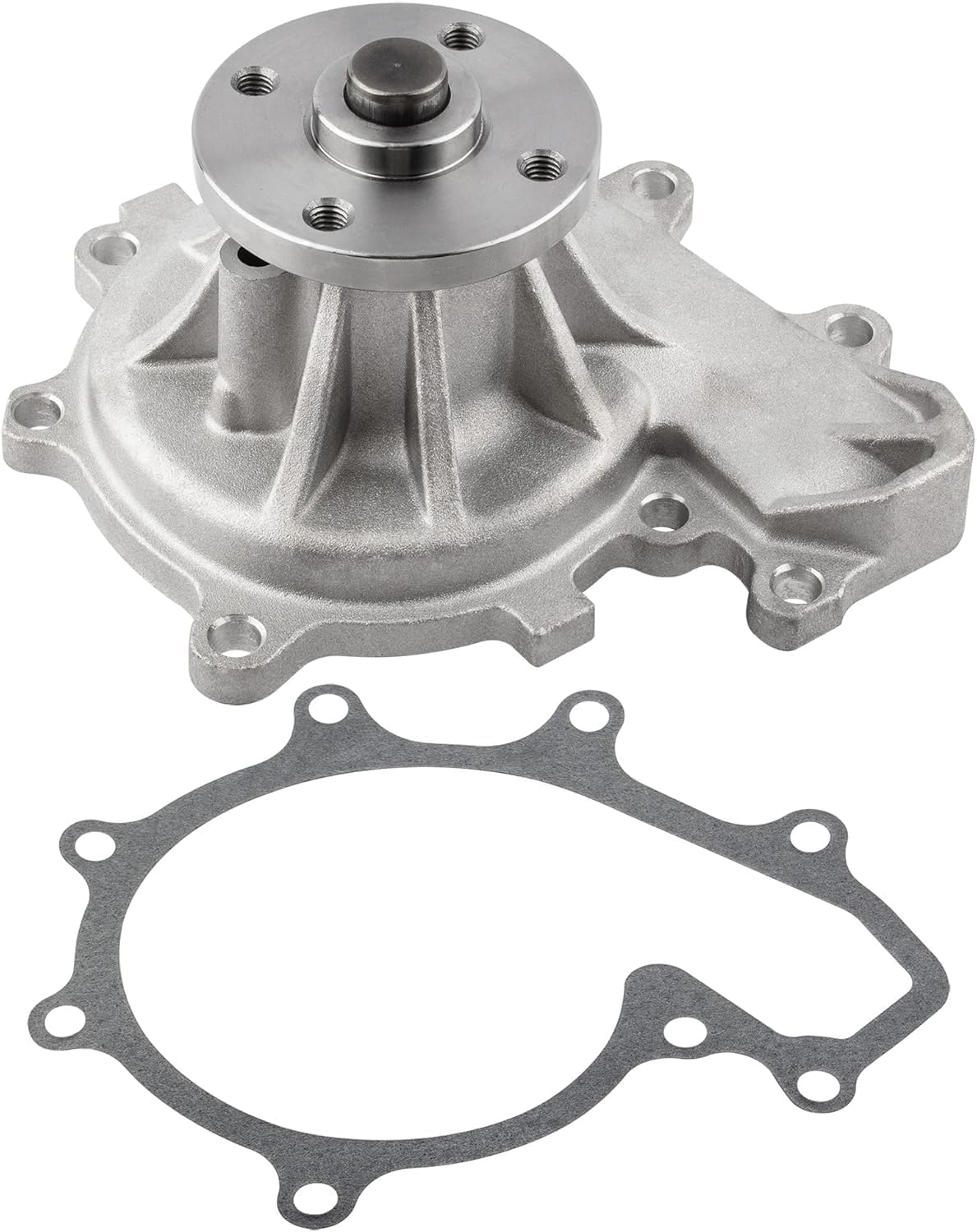 GWIS-42A Engine Water Pump with Gasket for Chevrolet GMC W3500 W4500 W5500 Tiltmaster 2001-2004 Isuzu NPR NQR 1998-2004 NPR-HD 1999-2004 L4 4.8L, 897073951Z 897109676Z 8970739510