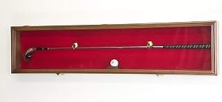 1 Golf Club Ball Putter Driver Iron Display Case Cabinet Rack w/98% UV - Lockable