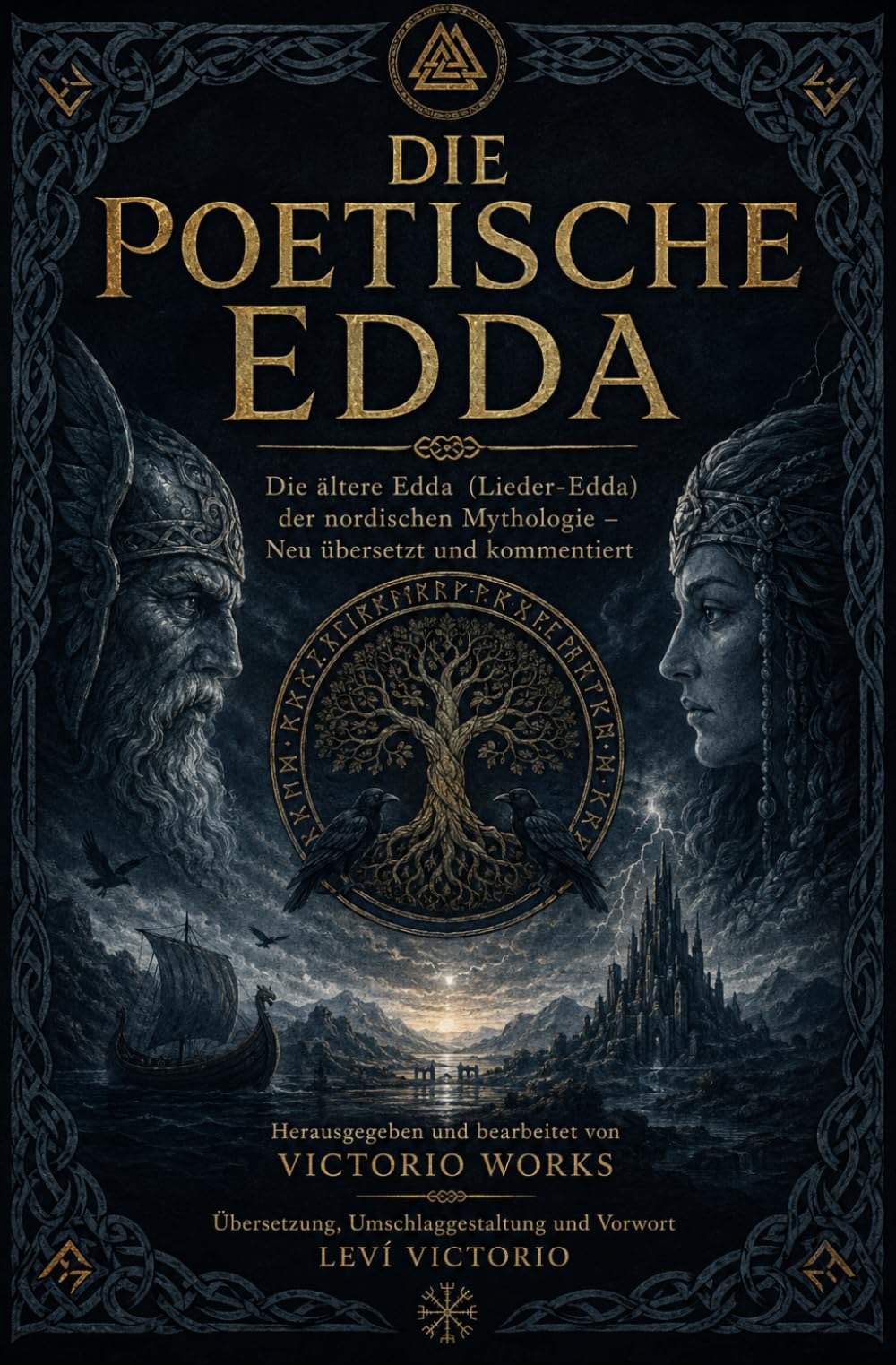 Die Poetische Edda: Die ältere Edda (Lieder-Edda) der nordischen Mythologie – Neu übersetzt und kommentiert