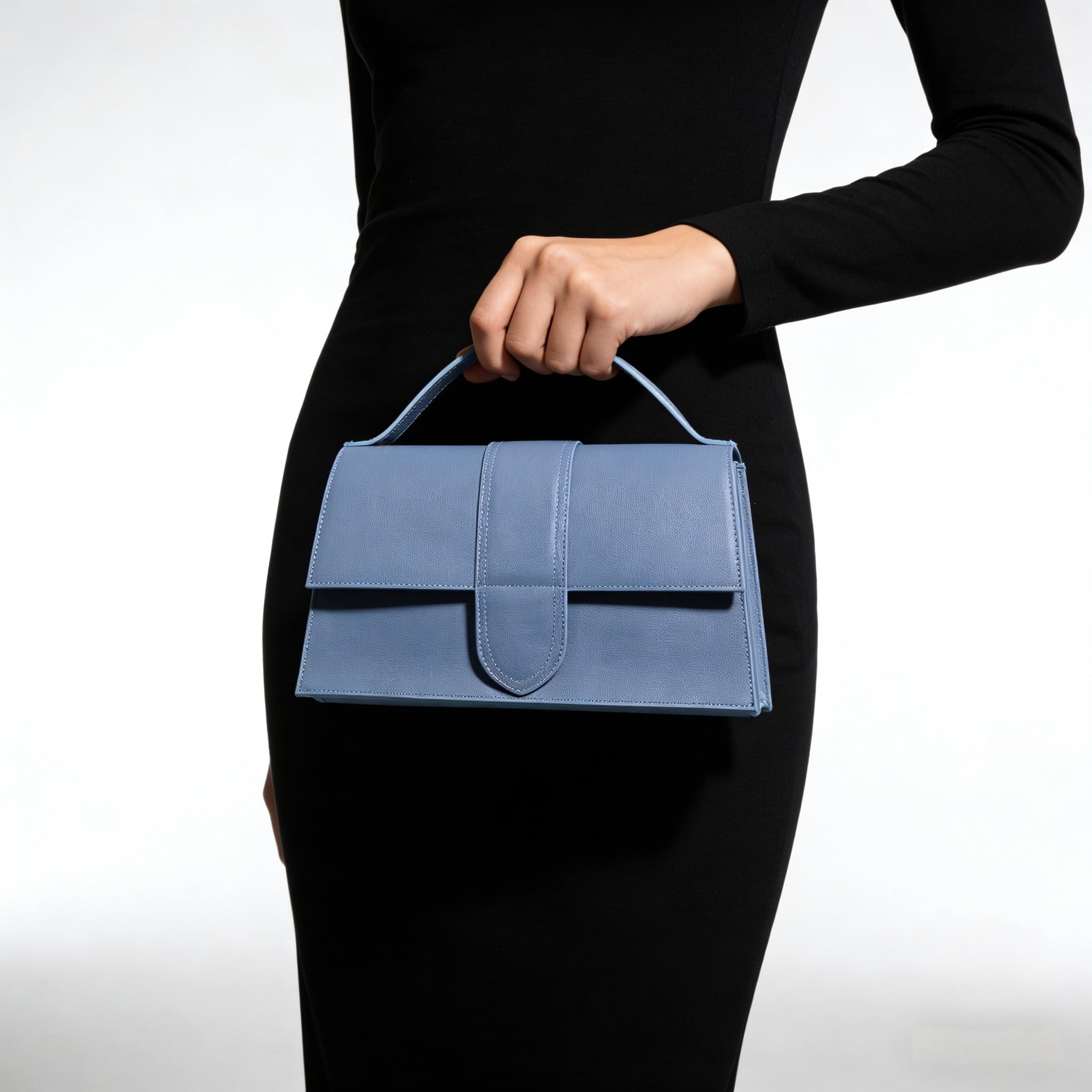 Gave Lux Bolso de mano para mujer. Producto artesanal. Material exterior: piel auténtica. Fabricado en Italia. GLX220651723FBG-PARENT. 34x20x9 cm